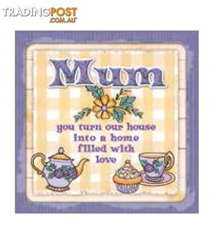 Personalised Cuppa Coasters - Mum