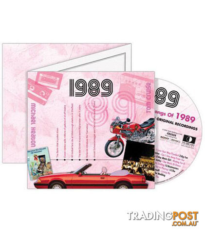 1989 Classic Years CD Card