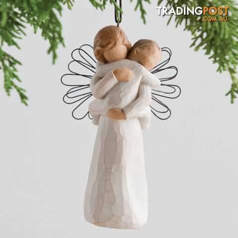 Willow Tree - Angel's Embrace Ornament - Hold close that which we hold dear - Willow Tree - 638713260895