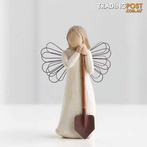 Willow Tree - Angel of the Garden Figurine - Bringing forth a garden of love and beauty - Willow Tree - 638713261038