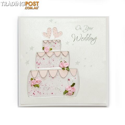 Handcrafted Greeting Card - On Your Wedding 16 x 16 cm - Duc Quyen -...