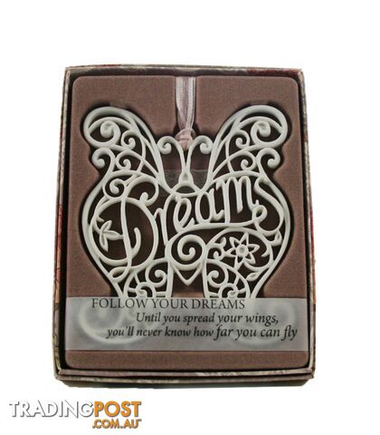 Delicate Words â Follow Your Dreams Sentiment Hanger - Delicate Words - 886767052458