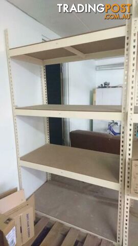Storage shelving and benches for sale!