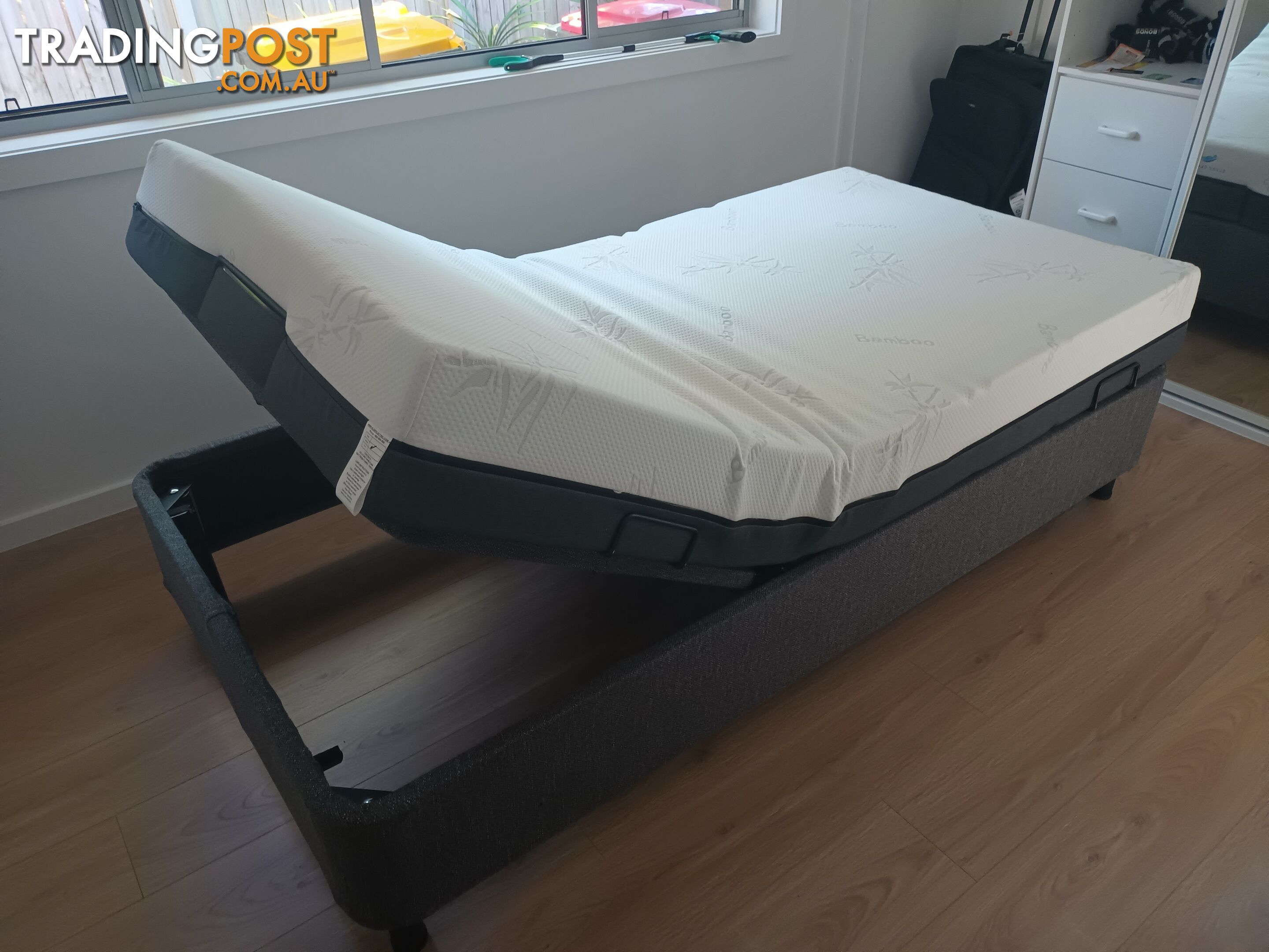 new adjustable bed long single