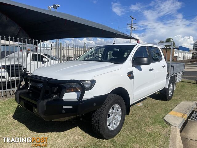 2017 FORD RANGER XL 3.2 (4X4) PX CREW CAB CHASSIS