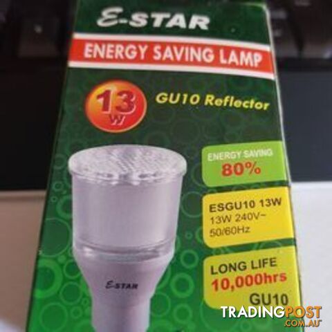 36 X Energy Saving Bright White 240 Volt Light Globes