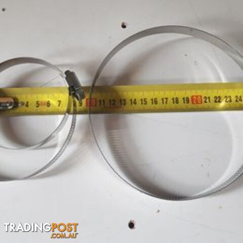 40 X Stainless Steel Clamps