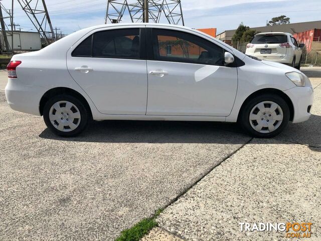 2012 TOYOTA YARIS YRS NCP93R 10 UPGRADE SEDAN, 4 DOORS, 5 SEATS