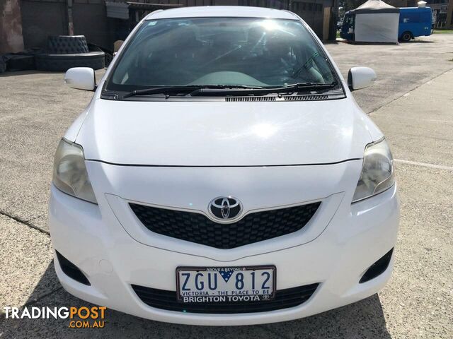 2012 TOYOTA YARIS YRS NCP93R 10 UPGRADE SEDAN, 4 DOORS, 5 SEATS