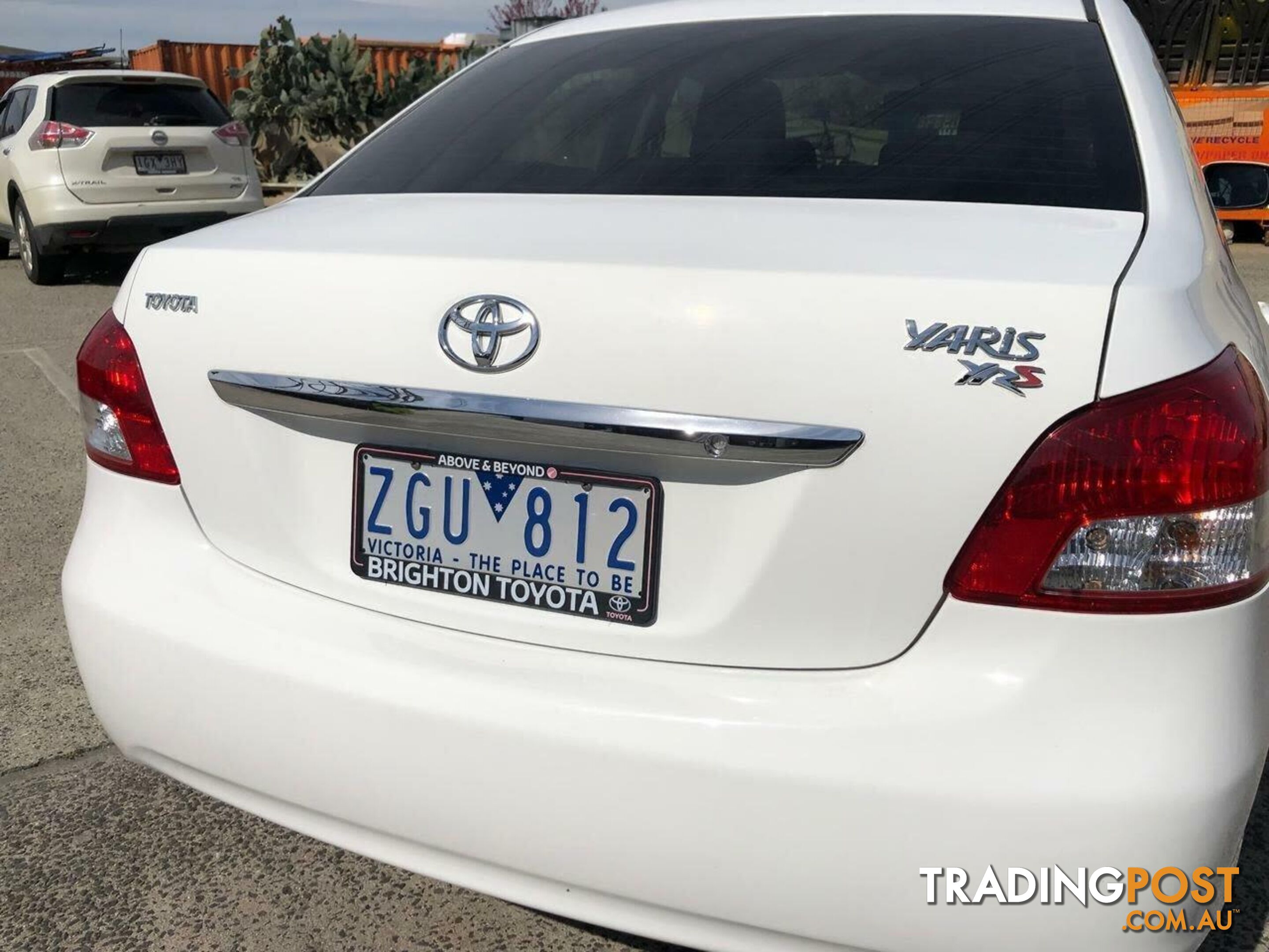 2012 TOYOTA YARIS YRS NCP93R 10 UPGRADE SEDAN, 4 DOORS, 5 SEATS