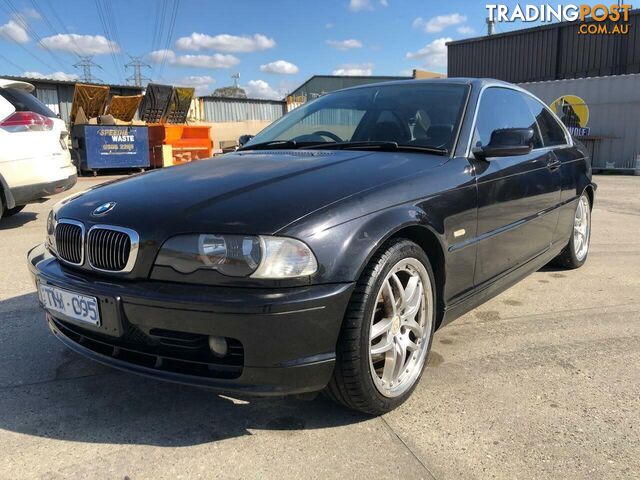 2000 BMW 323CI  E46 COUPE, 2 DOORS, 5 SEATS