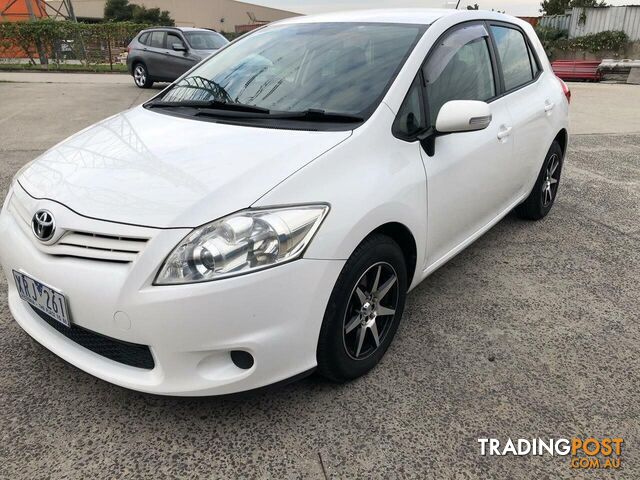 2010 TOYOTA COROLLA ASCENT ZRE152R MY11 HATCH