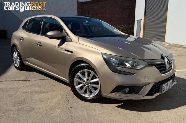 2017 RENAULT MEGANE ZEN BFB HATCH, 5 DOORS, 5 SEATS