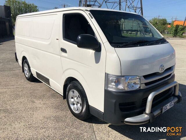 2010 TOYOTA HIACE LWB TRH201R MY07 UPGRADE COMMERCIAL, 4 DOORS, 3 SEATS