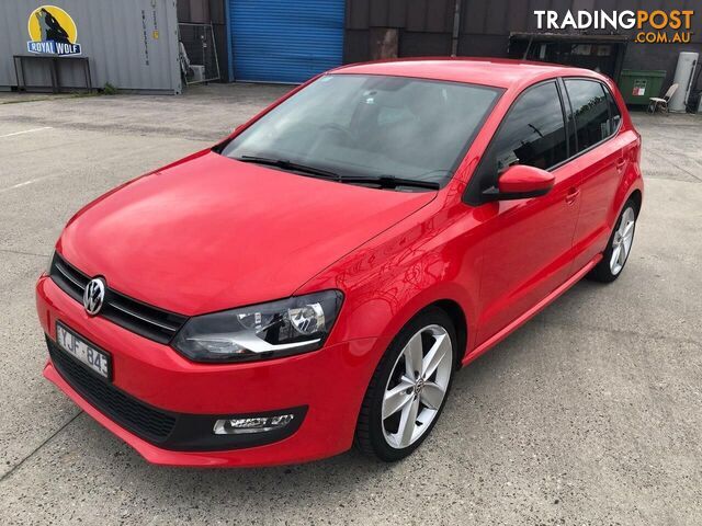 2011 VOLKSWAGEN POLO 77 TSI COMFORTLINE 6R MY11 HATCH, 5 DOORS, 5 SEATS