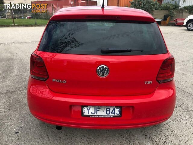 2011 VOLKSWAGEN POLO 77 TSI COMFORTLINE 6R MY11 HATCH, 5 DOORS, 5 SEATS