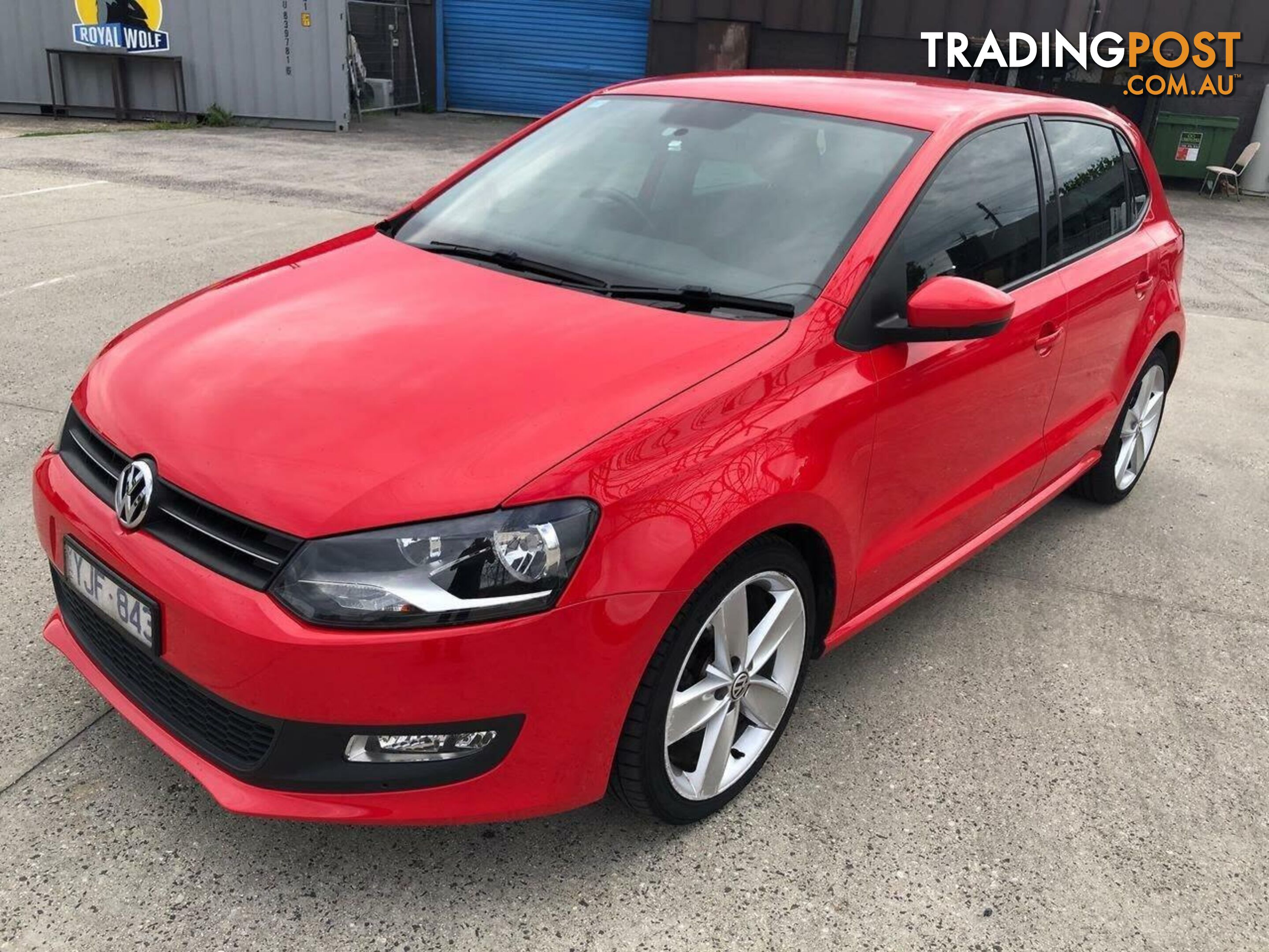 2011 VOLKSWAGEN POLO 77 TSI COMFORTLINE 6R MY11 HATCH, 5 DOORS, 5 SEATS