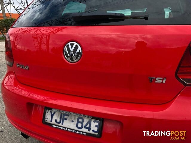 2011 VOLKSWAGEN POLO 77 TSI COMFORTLINE 6R MY11 HATCH, 5 DOORS, 5 SEATS