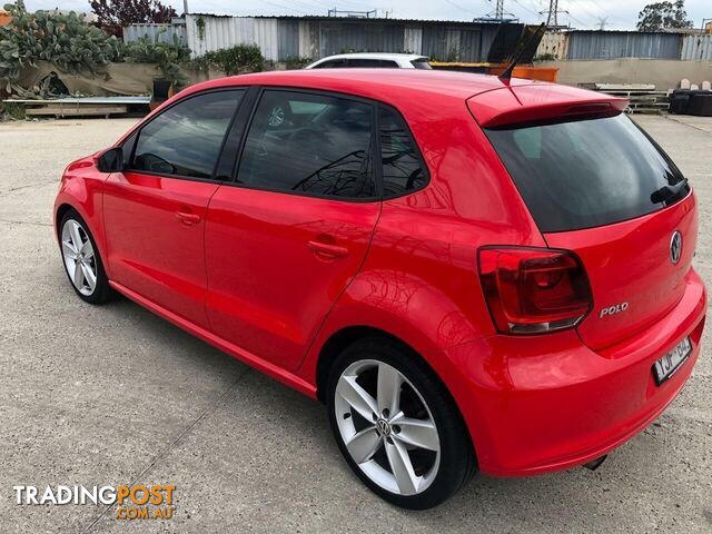 2011 VOLKSWAGEN POLO 77 TSI COMFORTLINE 6R MY11 HATCH, 5 DOORS, 5 SEATS