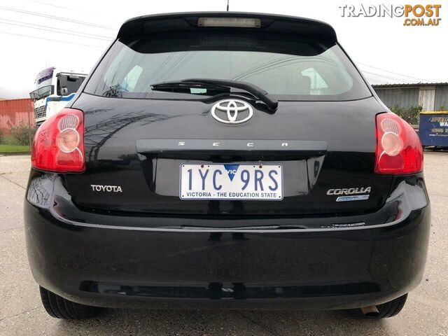 2008 TOYOTA COROLLA LEVIN SX ZRE152R HATCH, 5 DOORS, 5 SEATS