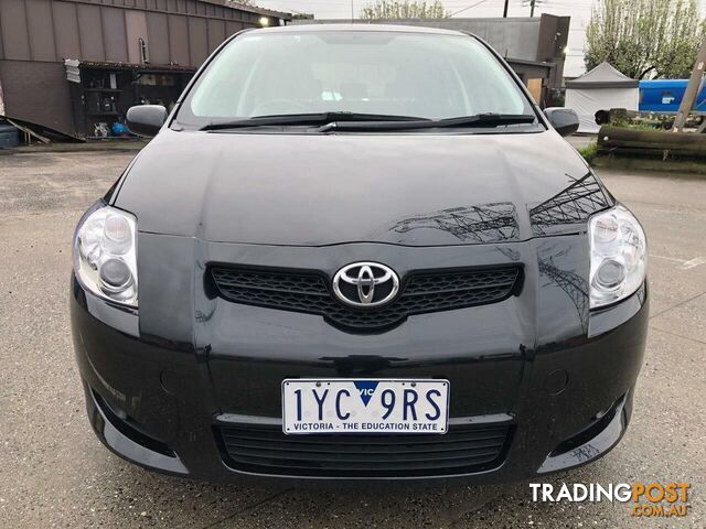 2008 TOYOTA COROLLA LEVIN SX ZRE152R HATCH, 5 DOORS, 5 SEATS