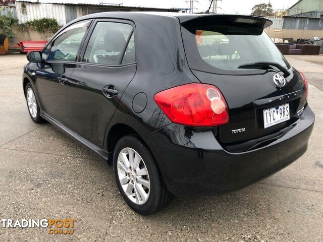 2008 TOYOTA COROLLA LEVIN SX ZRE152R HATCH, 5 DOORS, 5 SEATS