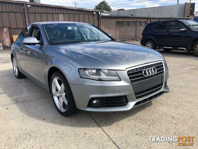 2010 AUDI A4 1.8 TFSI B8 (8K) SEDAN, 4 DOORS, 5 SEATS