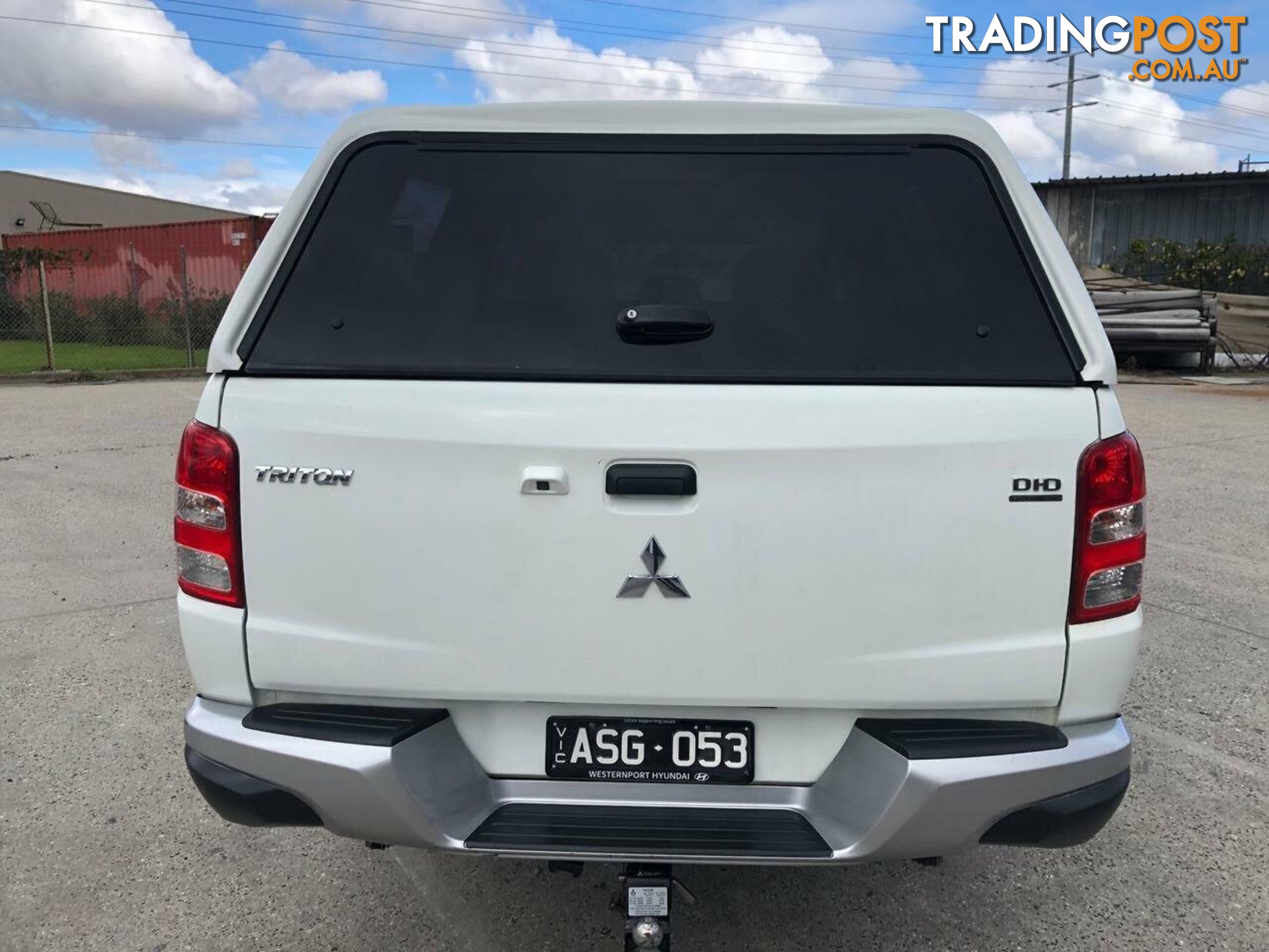 2018 MITSUBISHI TRITON GLX MQ MY18 UTE TRAY, 2 DOORS, 2 SEATS