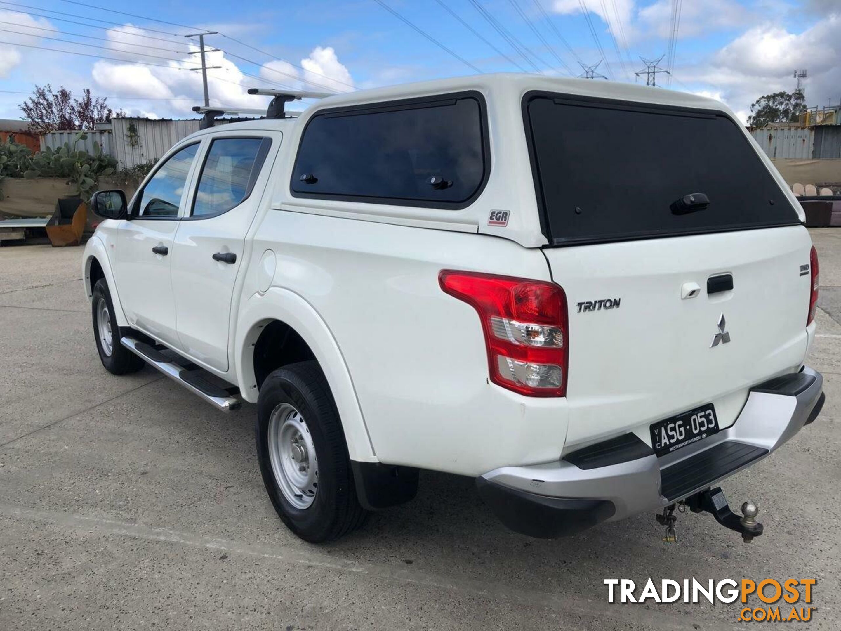 2018 MITSUBISHI TRITON GLX MQ MY18 UTE TRAY, 2 DOORS, 2 SEATS