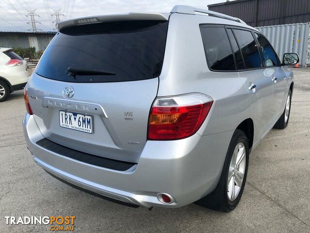 2008 TOYOTA KLUGER GRANDE (4X4) GSU45R SUV