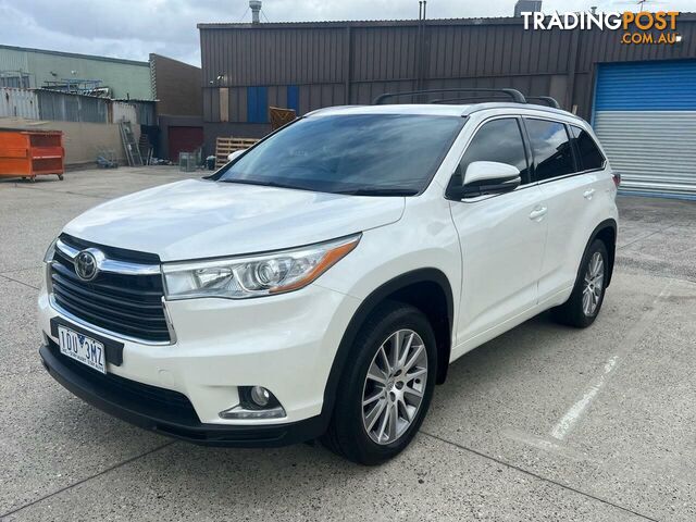 2014 TOYOTA KLUGER GRANDE (4X4) GSU55R SUV, 4 DOORS, 7 SEATS