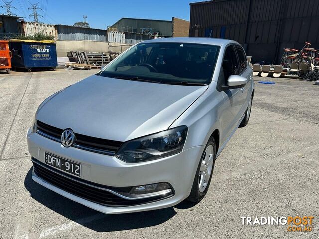 2015 VOLKSWAGEN POLO 66 TSI TRENDLINE 6R MY15 HATCH, 5 DOORS, 5 SEATS