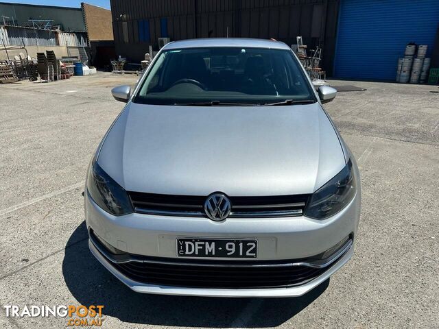 2015 VOLKSWAGEN POLO 66 TSI TRENDLINE 6R MY15 HATCH, 5 DOORS, 5 SEATS