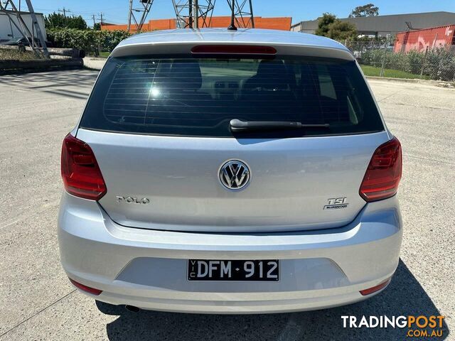 2015 VOLKSWAGEN POLO 66 TSI TRENDLINE 6R MY15 HATCH, 5 DOORS, 5 SEATS