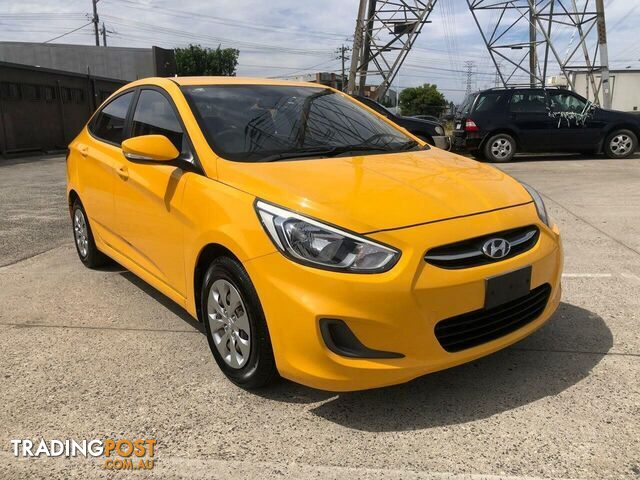 2015 HYUNDAI ACCENT ACTIVE RB3 MY16 SEDAN, 4 DOORS, 5 SEATS