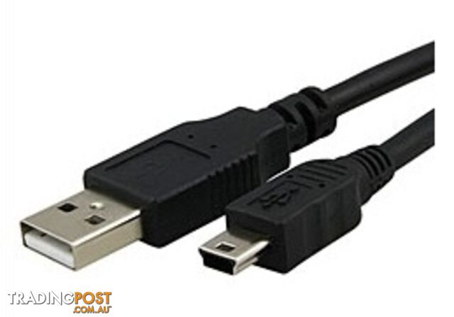 USB 2 Cable A to Mini-USB B 5m