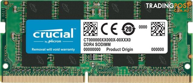 Crucial 8GB DDR4 SODIMM 3200Mh