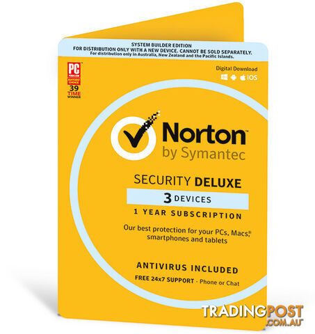 Norton Deluxe 3 Device 12 Mths
