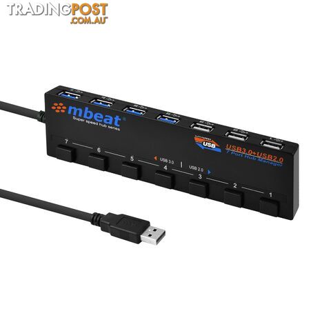 mbeat 7 port USB 3.0 Powered