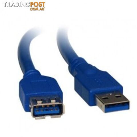 USB 3.0 Ext Cable A-A M-F 3M