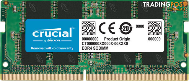 Crucial 16GB DDR4 SODIMM 3200M