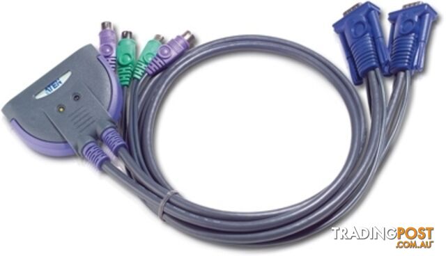 Aten 2 Port PS2 KVM 3 Ft Cable