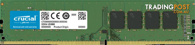 Crucial 16GB DDR4 UDIMM 3200MH