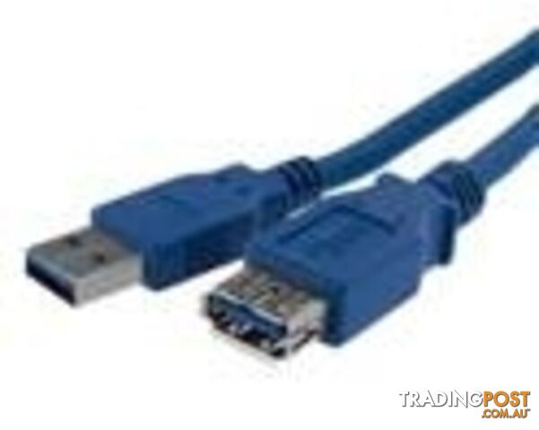USB 3.0 Ext Cable A-A M-F 2M