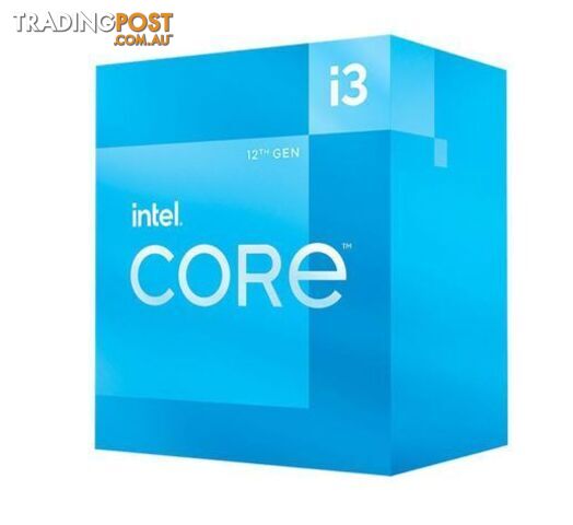 Intel i3-12100 12th LGA1700