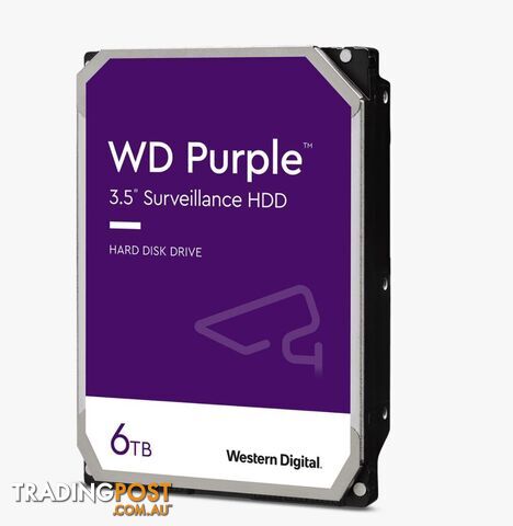 WD 6TB Purple surveillance