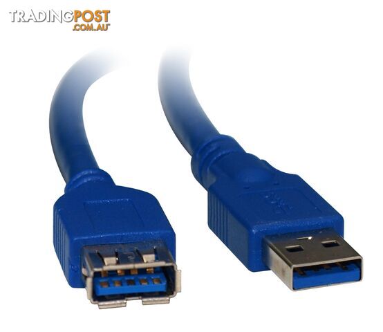 USB 3.0 Ext Cable A-A M-F 1M
