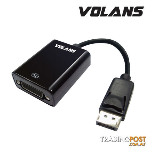 Volans DisplayPort to DVI Male