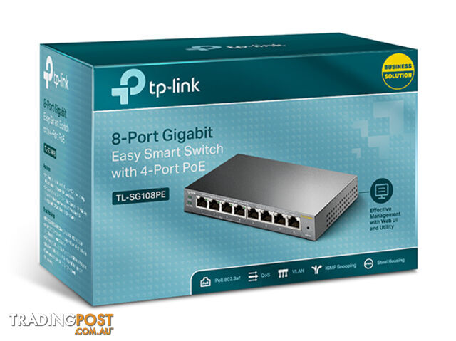 TP-Link 8 Port Gigabyte 4 PoE