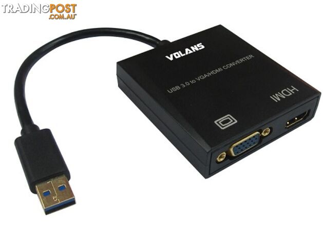 Volans USB3.0 to HDMI/VGA